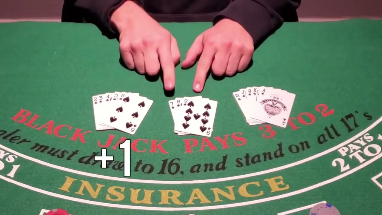 Conteo de cartas en blackjack: mesa, cartas y cuenta corriente