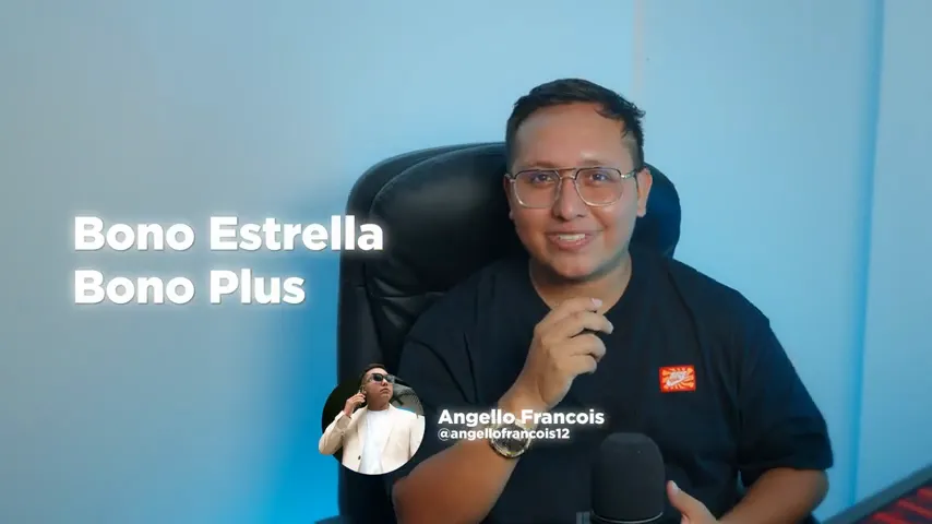 bono de bienvenida — captura