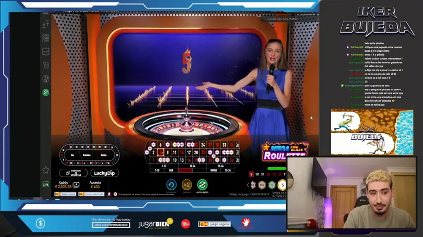 Ruleta Relámpago en Vivo — captura